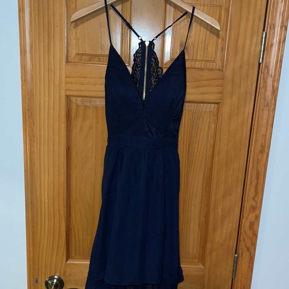 Navy Blue Dress NWOT